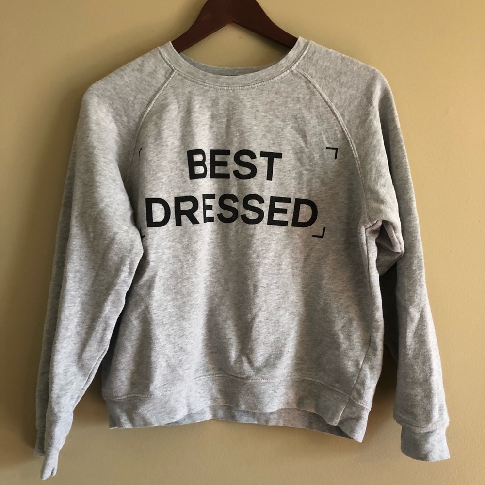 Casual pull over gray sweater